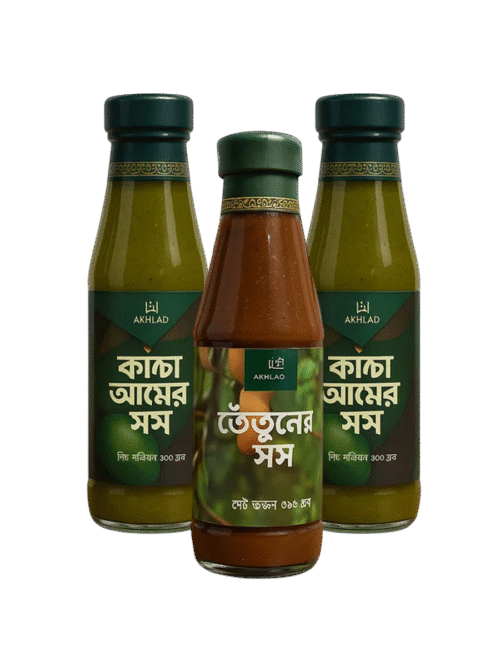 Screen ২টি আম ও ১টি তেতুলের সস