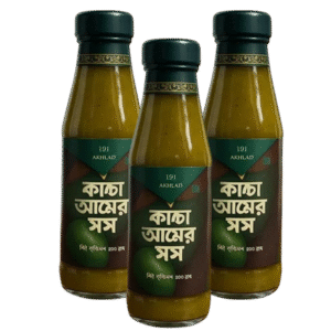 ৩৫০ গ্রাম কাঁচা আমের সস ৩ পিস