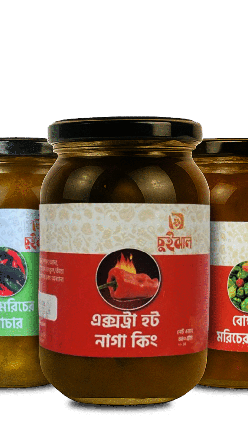 ৩ রকম মরিচের আচার